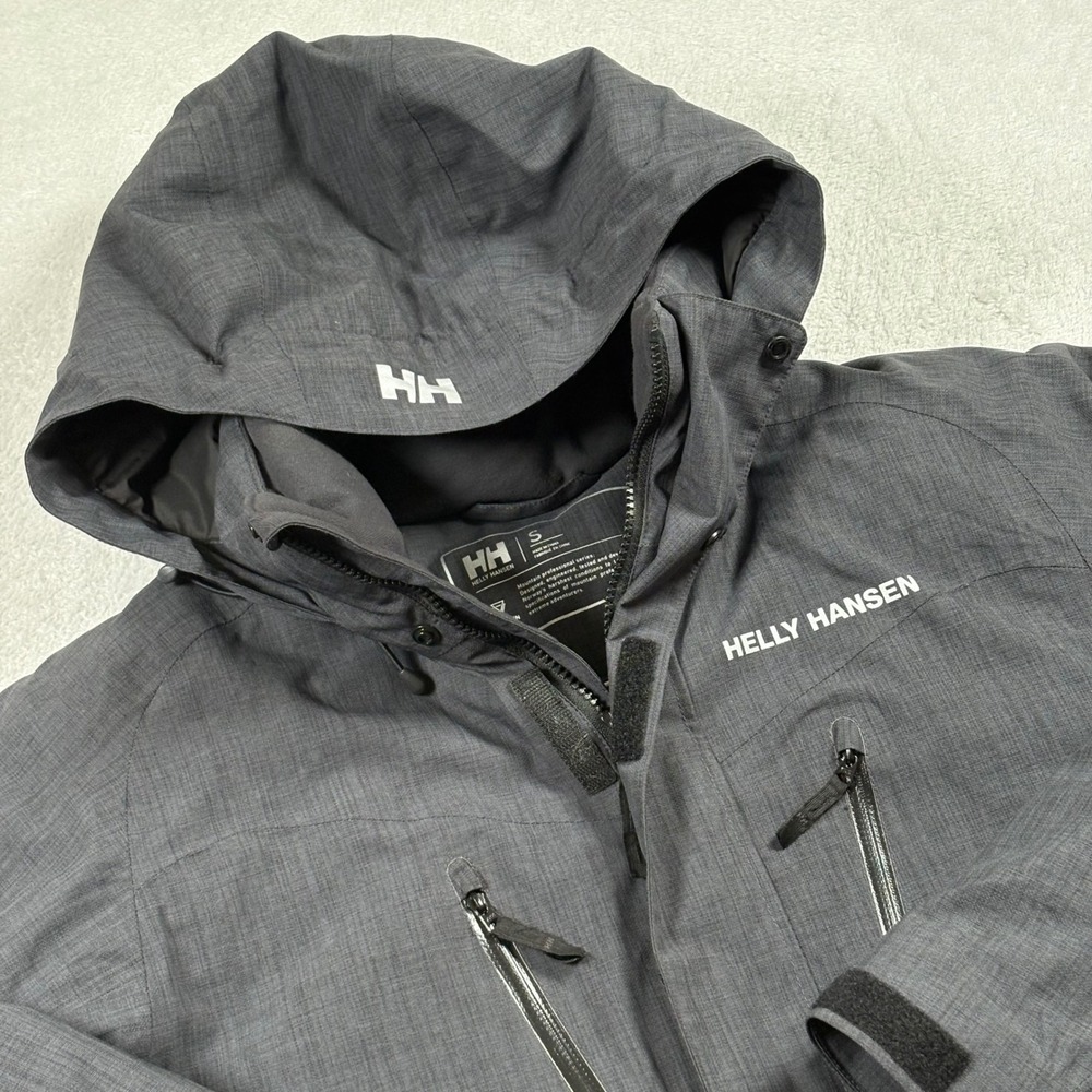 Helly Hansen Mountain Professional Series Ski Jacket Men's S Helly Tech Gray